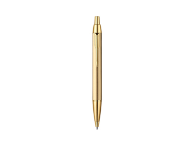 Ручка шариковая Parker модель IM Deluxe Gold GT в футляре