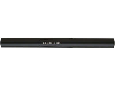 Ручка роллер Cerruti 1881 модель «Shaft Black» в футляре