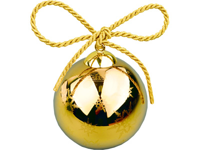 Рождественский шарик Versace «Gold»